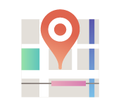 騒音の大きい地点をピンポイントで特定できる